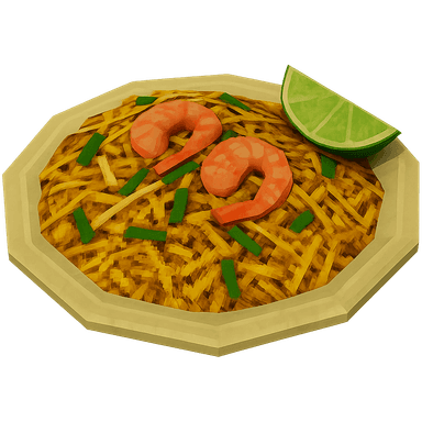 the sweet-citrusy-salty trifecta of pad thai